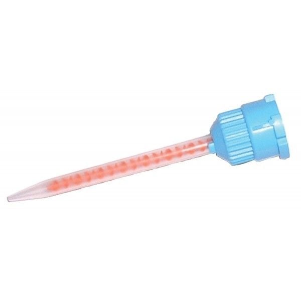 Primo Crown & Bridge Mixing Tips 10:1 Ratio. Blue with Orange, 25/Pk