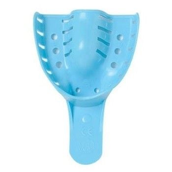 Primo Disposable Impression Trays. Medium Upper, #3 Perforated,12/Pk
