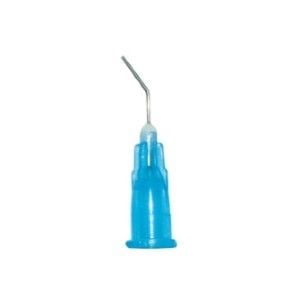 Primo Pre-Bent Etch Tips, 100/Pk. 23 gauge, Blue