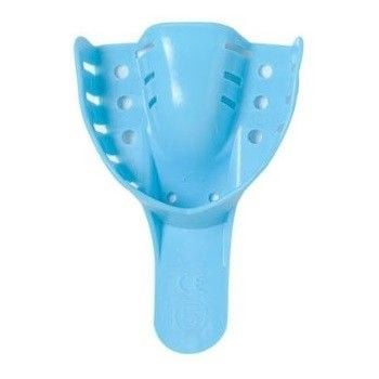 Primo Disposable Impression Trays. Small Upper, #5 Perforated,12/Pk