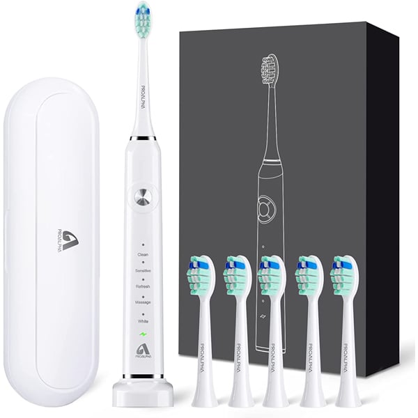 JTF Electric Toothbrush, White