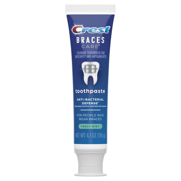 Crest Braces Care Toothpaste, 4.1 oz. Tube, Fresh Mint, 24/Case Net32