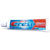 Crest Kid's Cavity Protection Toothpaste, Sparkle Fun, case of 72 x .85 ounce tubes