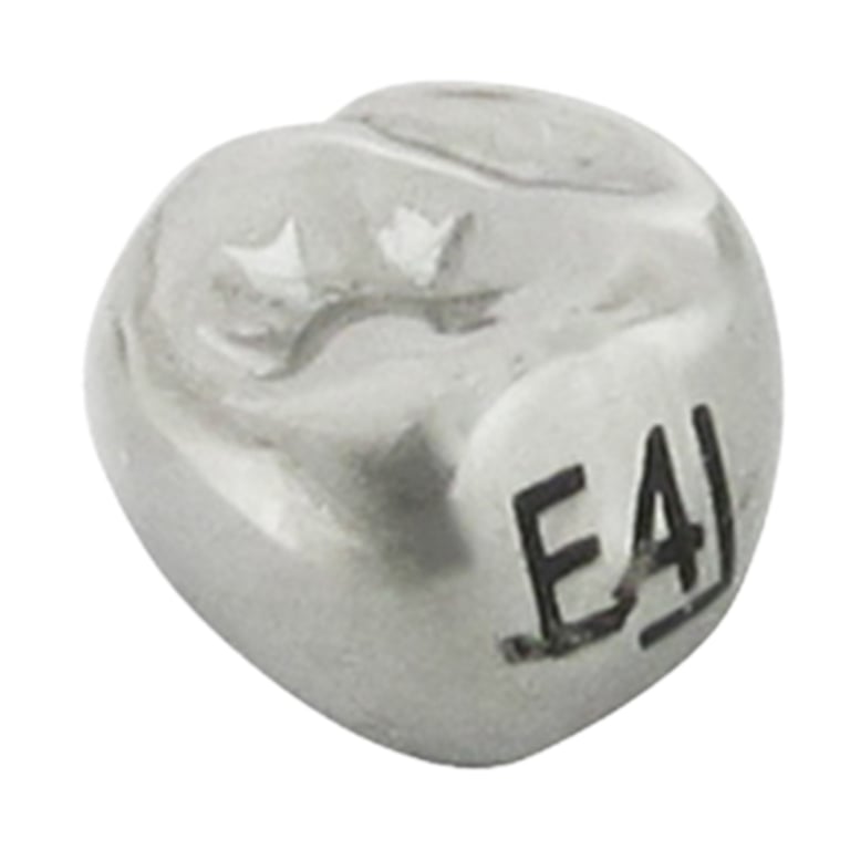 K2 Dental Stainless Steel Crown, 2nd Molar, Upper Right, Size 4, 5/Pk. Unit measures 1.5 x 1.5 x