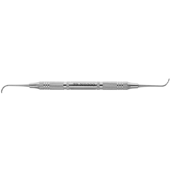 ProDent USA #3 Posterior Scaler, Double-Ended, Tempered Steel with Hollow Handle #H4