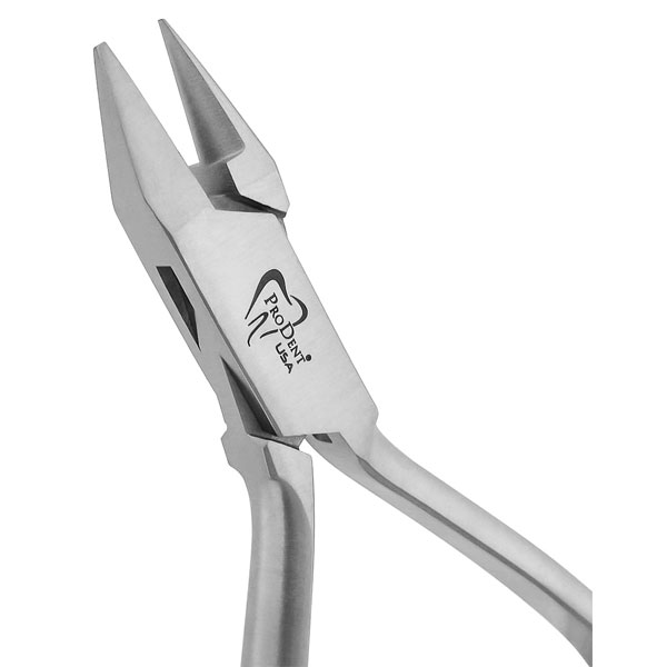 ProDent USA #139 Wire Bending Pliers, Bird Beak Long Tip. Snub nose. One round cone beak, one