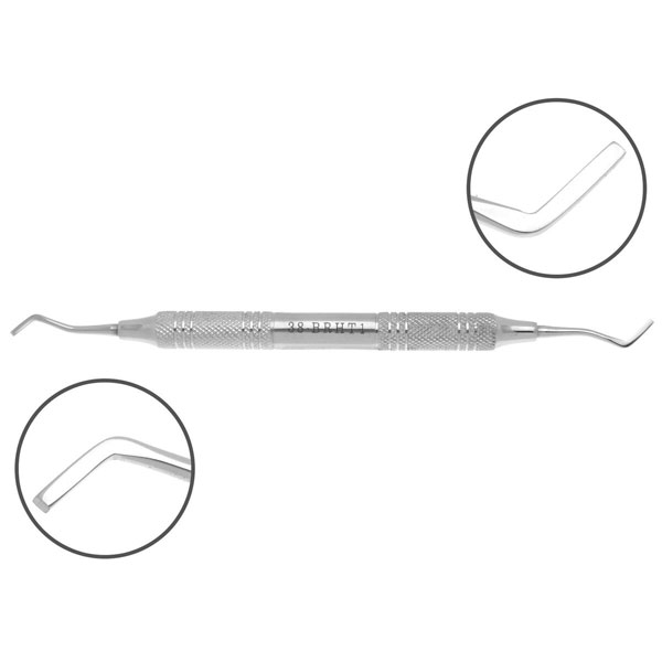 ProDent USA Bone RASP. Straight, sharp paired ends used to score the floor of the sinus cavity