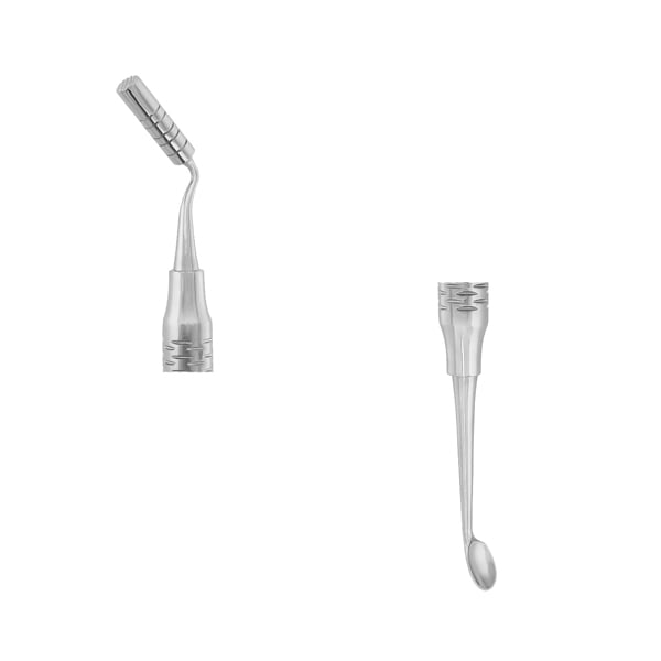 ProDent USA Bone Condenser & Scoop, 5 mm Condenser, 6.5 mm Scoop. Double-Ended, hollow ergonomic