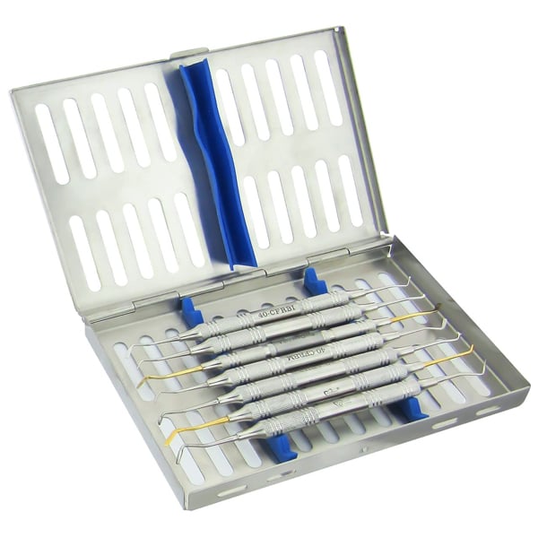 ProDent USA Composite Instrument Set. Includes: Medium 7.5" x 5.5" x 0.75" stainless steel