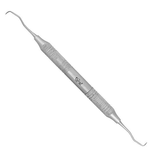 ProDent USA #1/2 Gracey Curette with Hollow #H4 Stainless Steel Handle and Regular Tip. 1/Pk