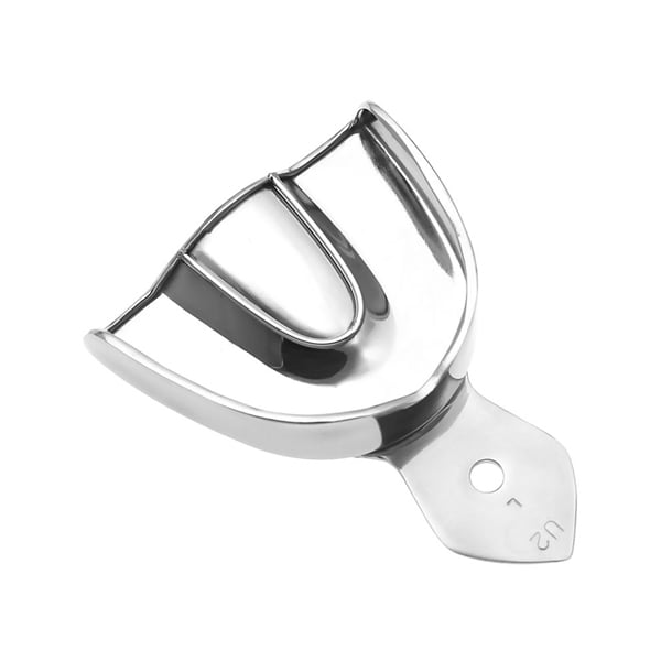 ProDent USA #2 Large Upper Full Arch Solid Stainless Steel impression Tray, Single impression tray