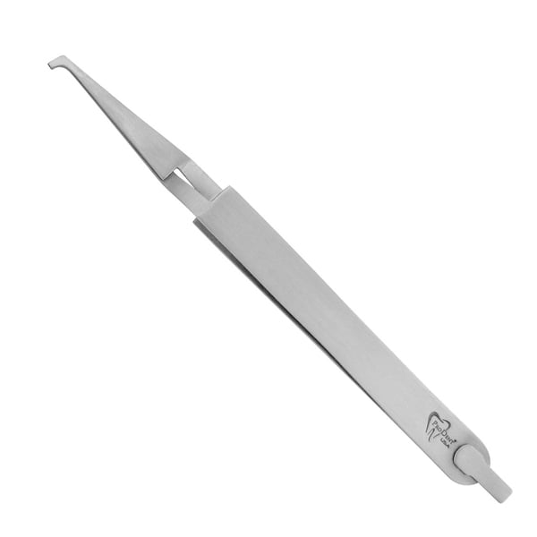 ProDent USA Bracket Placer With Aligner, Self Holder Long Stem Square Tip