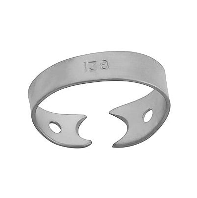 ProDent USA Clamp #138 for Left 3rd Molars, Wingless Smooth. Stainless steel rubber dam clamp