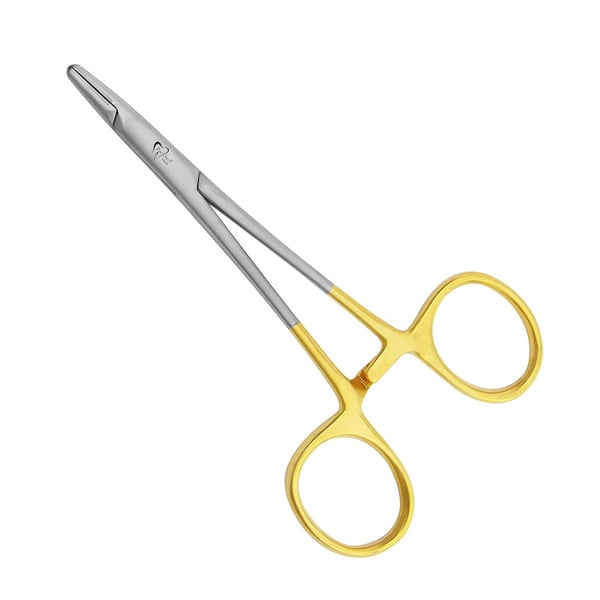 ProDent USA 4.75" Derf needle holder with tungsten carbide tips