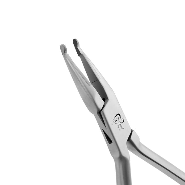 ProDent USA How Plier Serrated Insert Tip 3.5mm, Straight, For Wire Round .012- .028 Rect .022 X