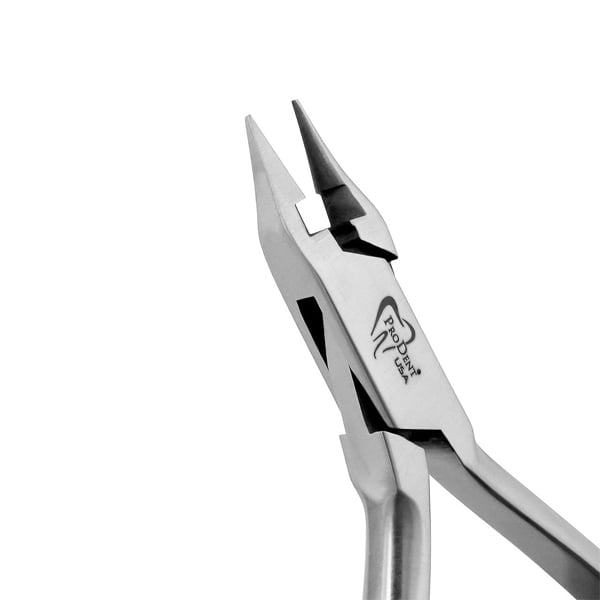 ProDent USA Light Wire Plier With Cutter No Groove For Wire Round .012-.020 Rect .012X.028