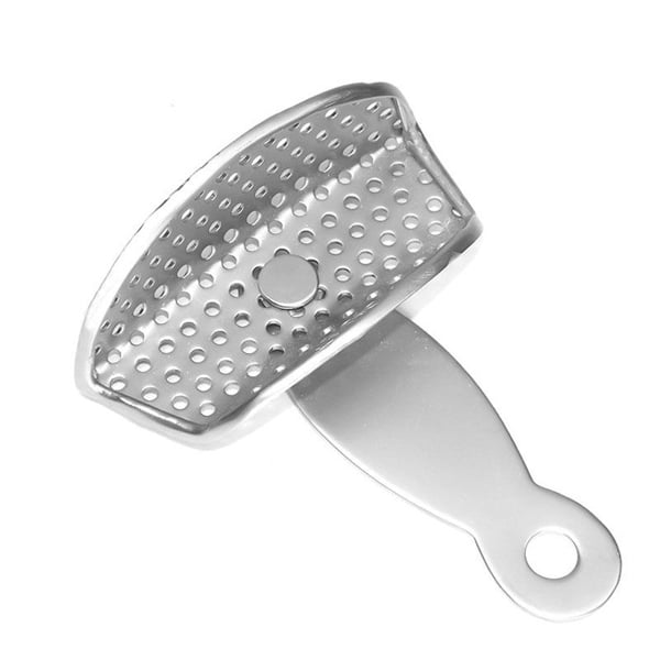ProDent USA Stainless Steel Swivel Impression Tray, Perforated Stainless Steel