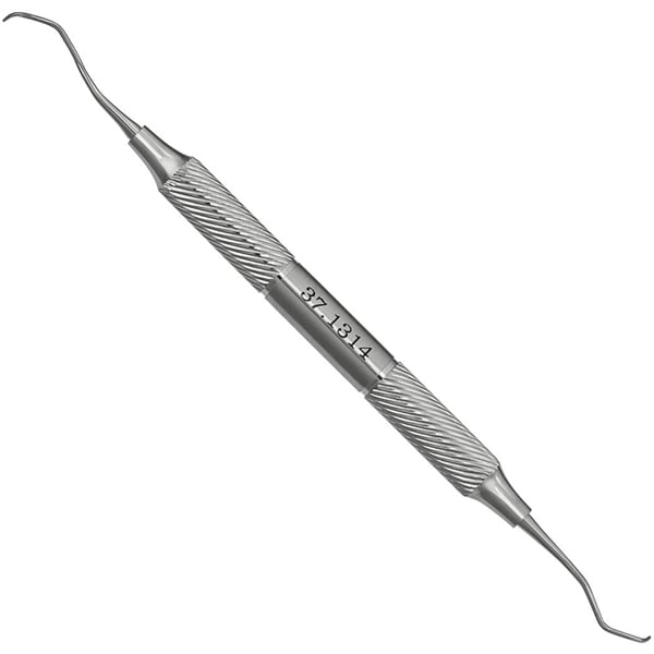 ProDent USA #13/14 Gracey Curette with Hollow #H4 Stainless Steel Handle and Siberian Steel Tip
