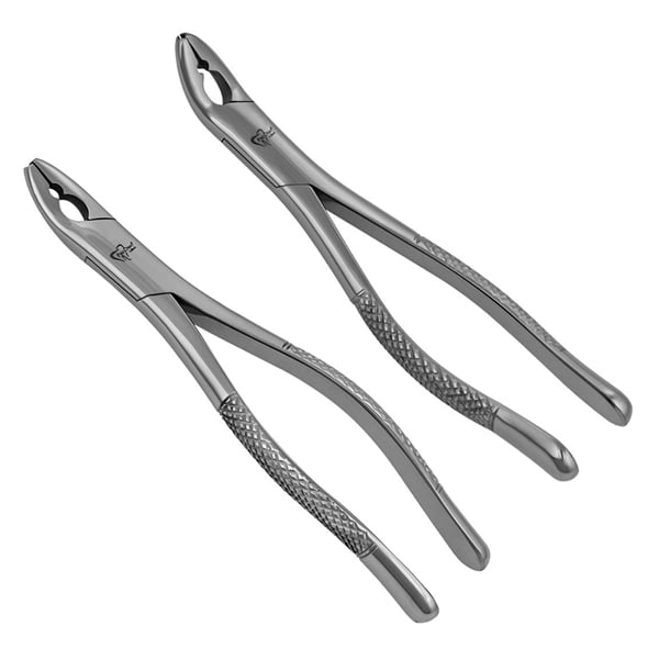 ProDent USA 150AS & 151AS Extraction Forceps. Serrated, split beak tips that provide an optimal