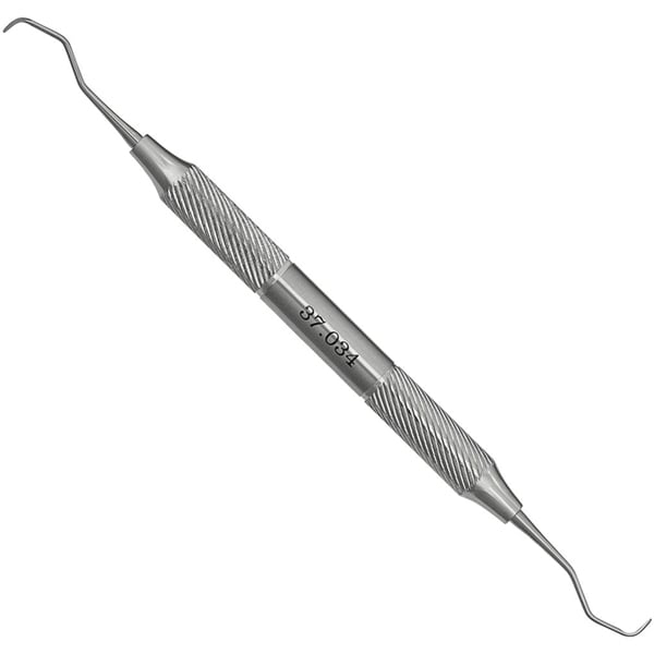 ProDent USA #3/4 Gracey Curette with Hollow #H4 Stainless Steel Handle and Regular Tip. 1/Pk