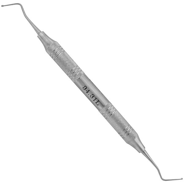 ProDent USA #31L Endodontic Excavator with Siberian Stone Tip and Hollow Handle #H4. Double-ended