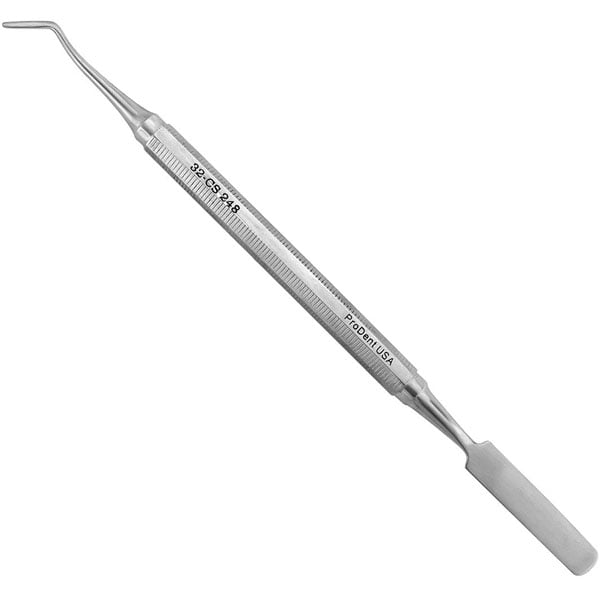 ProDent USA Double-Ended Cement Spatula & Plastic Instrument, Short Blade