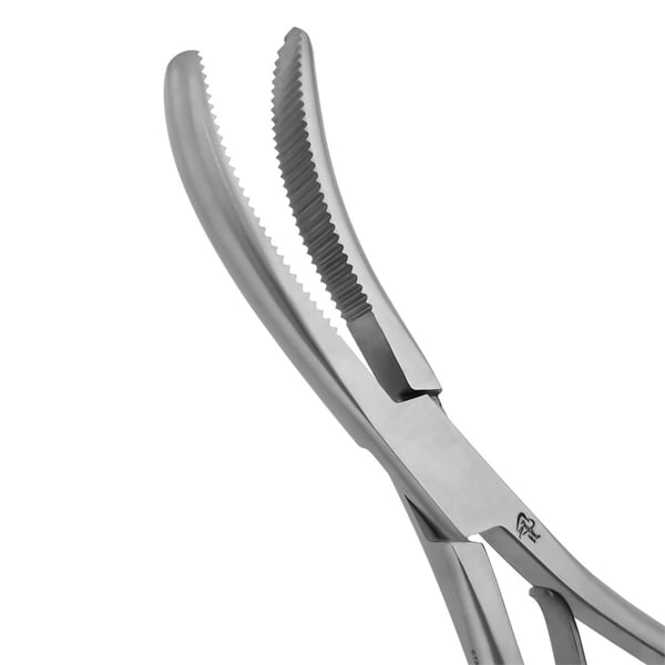 ProDent USA Bone Crusher, Curved 1/Pk. Deep jaw serrations and single-spring handle for crushing