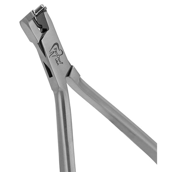 ProDent USA Distal End Cutter Safety Hold, Long Handle, For Wire Round .014-.022 Rect .022X.028