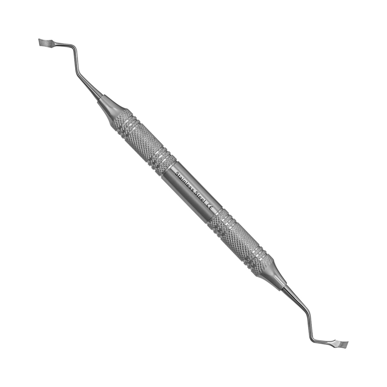 ProDent USA Double-ended 4 Ochsenbein Periodontal Chisel, Single Instrument. Used to remove