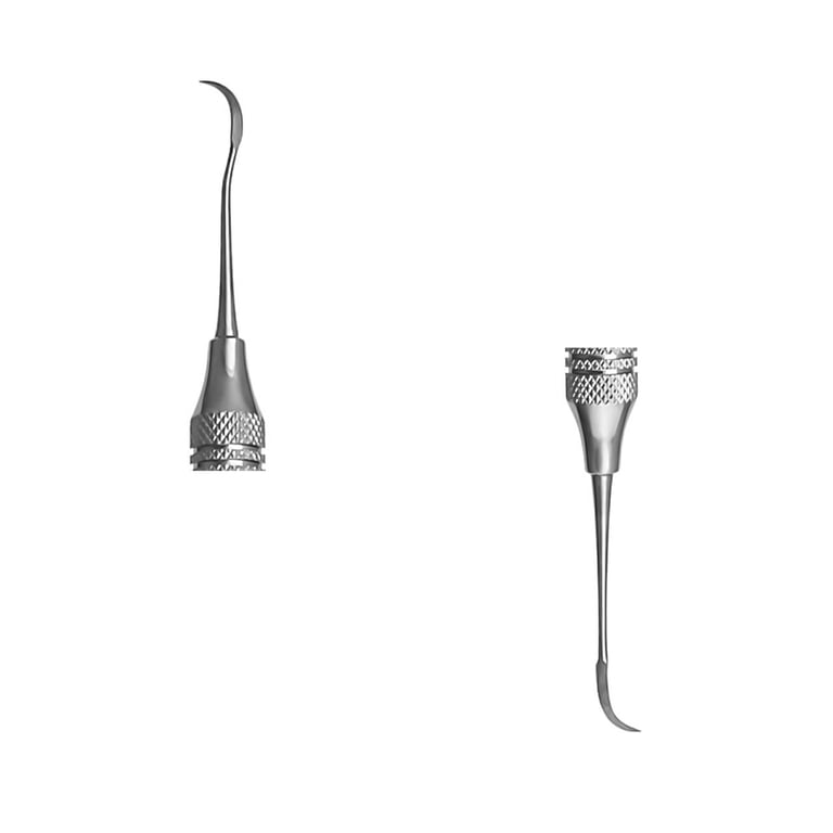 ProDent USA Double-ended CK6D Crane-Kaplan Scaler, Single Instrument. Short reach sickle design