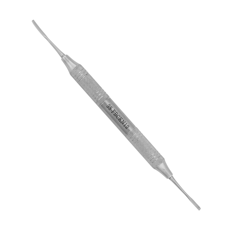 ProDent USA Double-ended 1/2 Kramer-Nevins Periodontal Chisel, Single Instrument. Used to remove