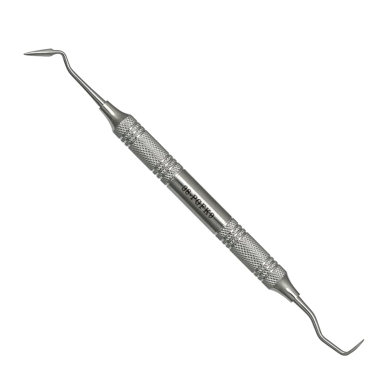 ProDent USA Double-ended 9 Goldman-Fox Knife, Single Instrument. Used to remove and reshape soft