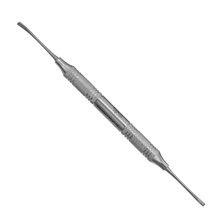 ProDent USA Double-ended TG Periodontal Chisel, Single Instrument. Used to remove and reshape bone