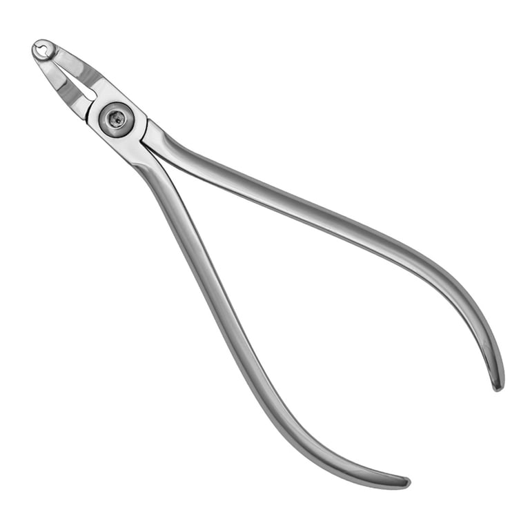 ProDent USA Stainless Steel 2 Aligner Pliers, Slot-Forming, Single Instrument. Heat indicated side