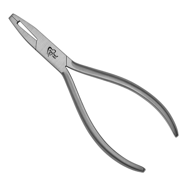 ProDent USA Stainless Steel 12 Aligner Pliers, 3 mm Point Elevation, Single Instrument. 3mm sphere