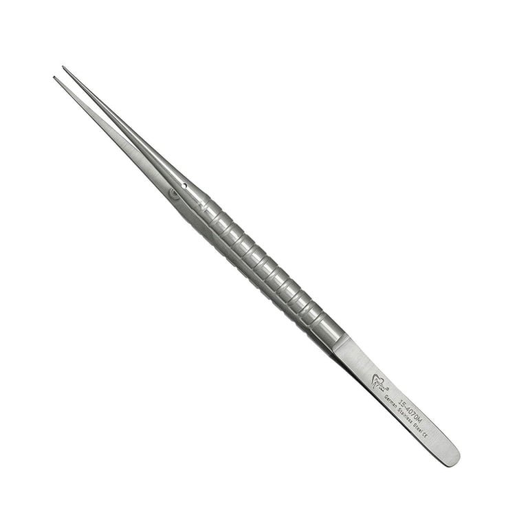 ProDent USA Micro Tissue Forceps, 7", 1/Pk. With 1 x 2 teeth these tissue forceps are great