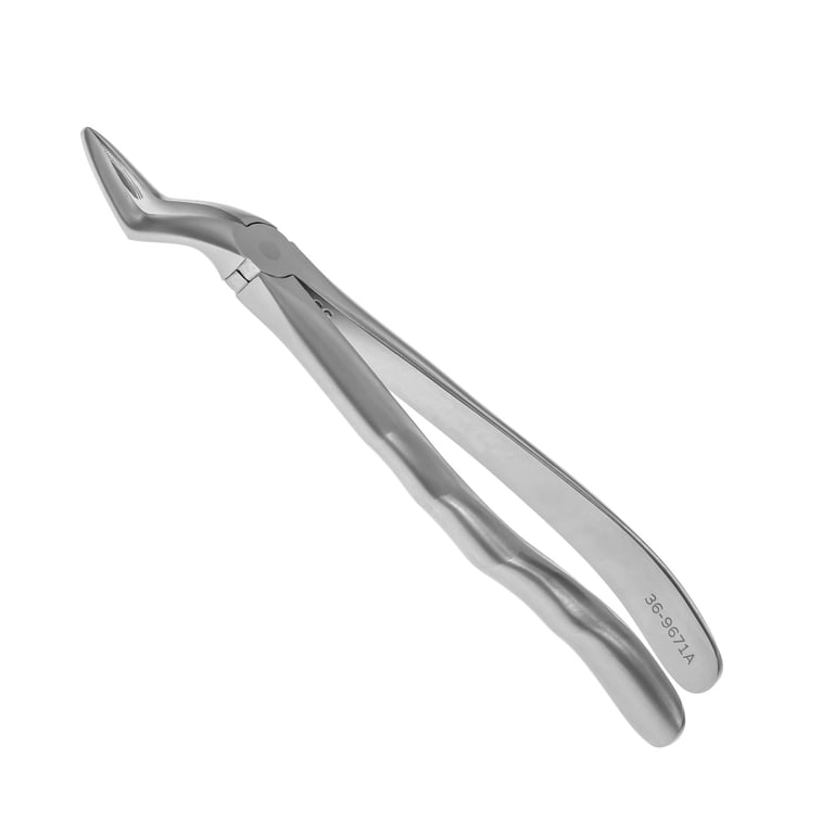 ProDent USA Extraction Forceps, 1/Pk. For upper roots & anteriors. Narrow and short tip forcep