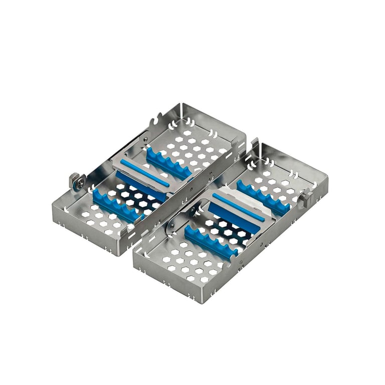 ProDent USA Double Decker Cassette, Small, 8" x 3.75" x 1.75", Single Cassette. Holds up to 10