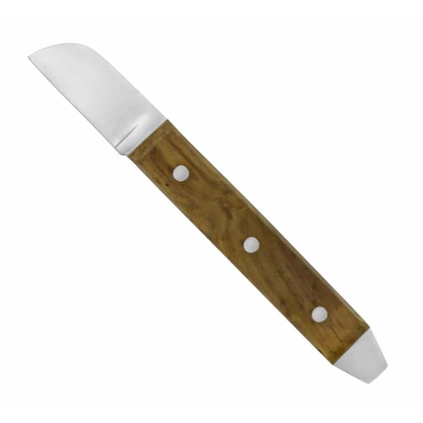 ProDent USA #12 Sharp Edged Plaster Knife 1/Pk. Stainless steel blade and flat, wooden handle best