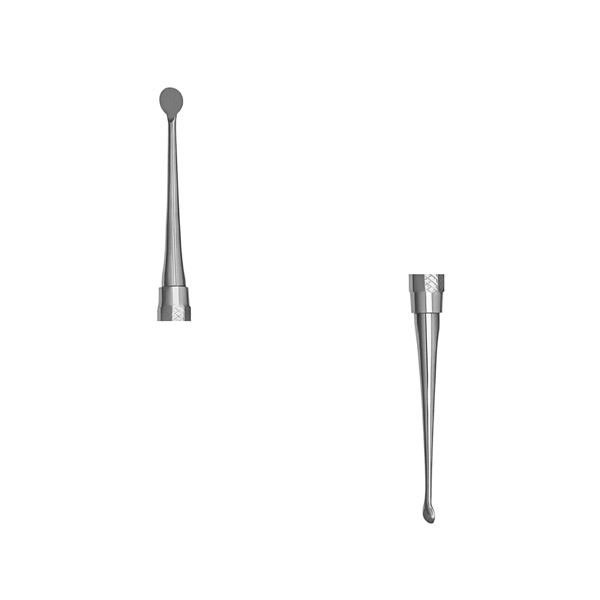 ProDent USA Double-Ended #2/4 Molt Bone Curette, 