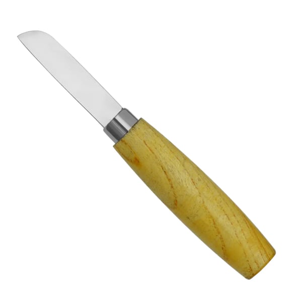 ProDent USA #3 LONG Sharp Edged Plaster Knife 1/Pk. Stainless steel blade and round, wooden handle