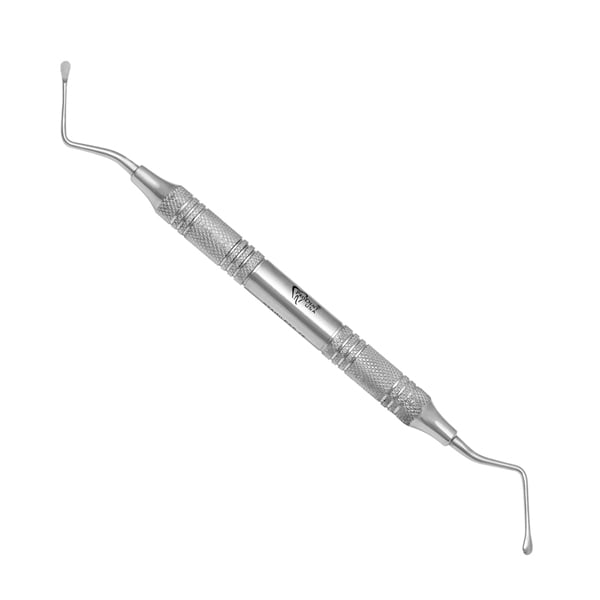ProDent USA #86 Lucas DE Surgical Bone Curette, Single Instrument. 2.8mm smooth spoon ends