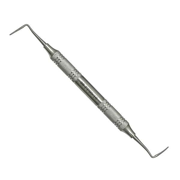ProDent USA Double-Ended #9/10 Schluger Periodontal File, Single Instrument. Used to file soft