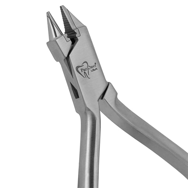 ProDent USA Bird Beak Pliers, serrated with step,