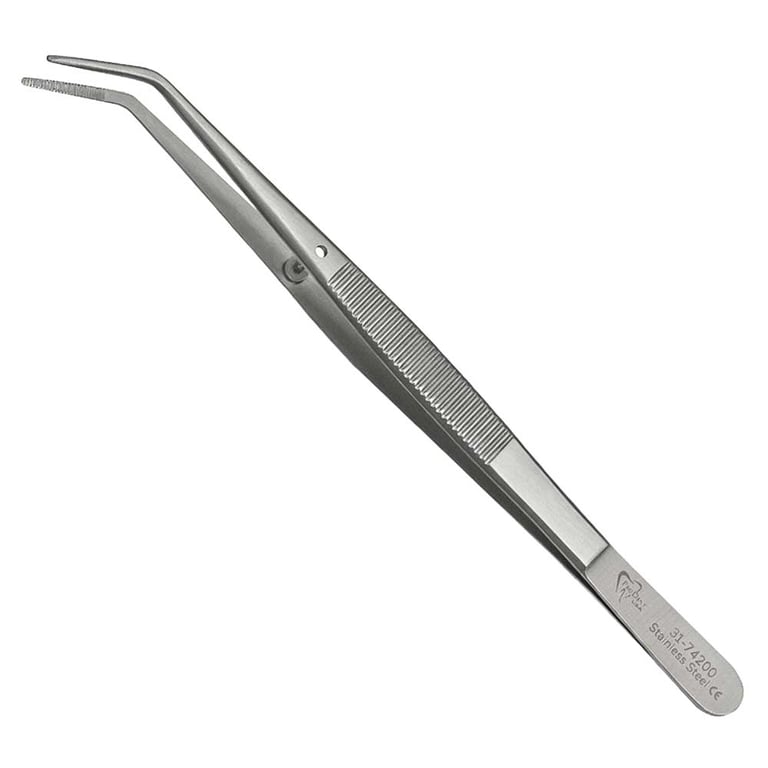 ProDent USA #317 College Cotton and Dressing Pliers with 6" Regular Serrated Tips