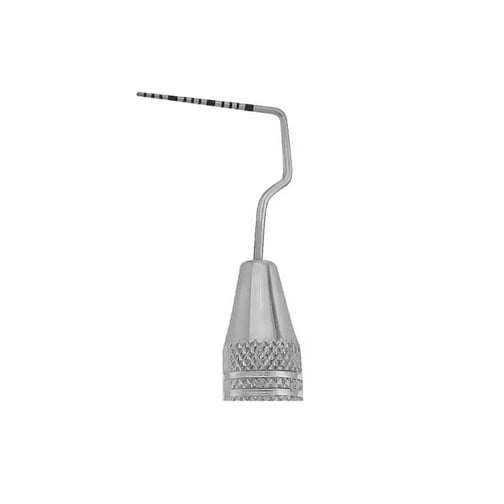 ProDent USA UNC15 Probe, Right Angle w/Hollow Ergonometric Handle - Single-Ended 1/Pk. Black