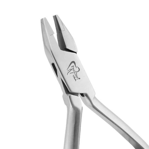 ProDent USA Stop Plier 1 mm Step, Stainless Steel, For Wire Round .012-.020 Rect .021X.025