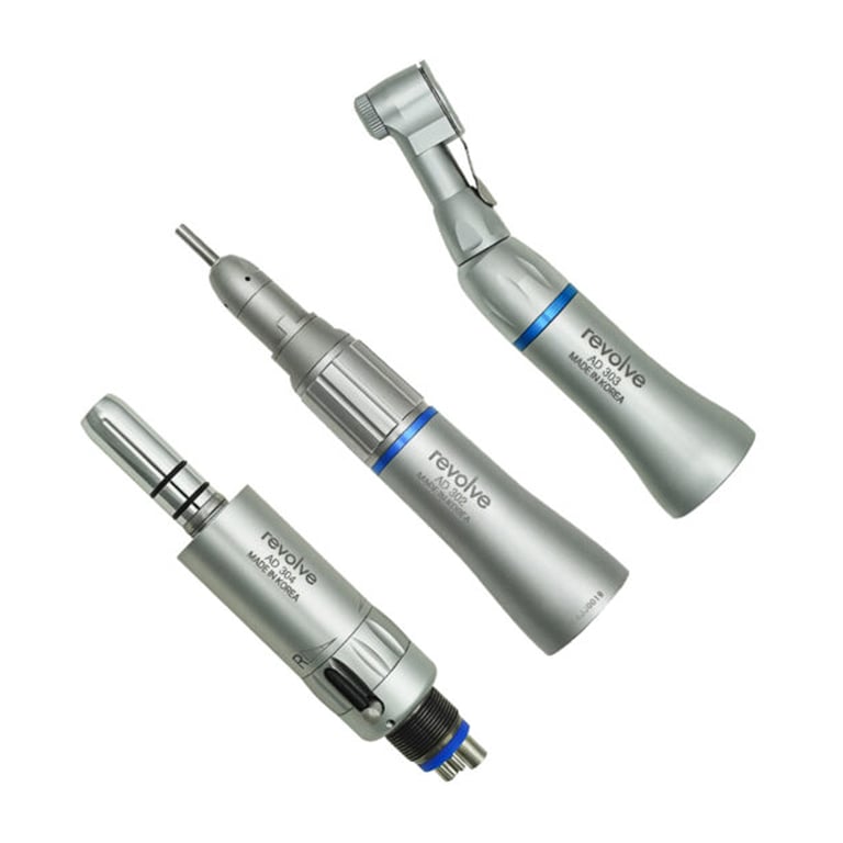 Revolve 4-Hole Low-Speed Handpiece Set with Nose 