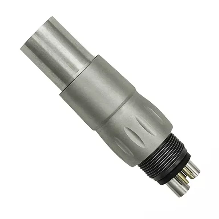 Revolve NSK-Style 6-Hole Coupler, Fiber Optic, Single Coupler. Fits all 6-hole tubing