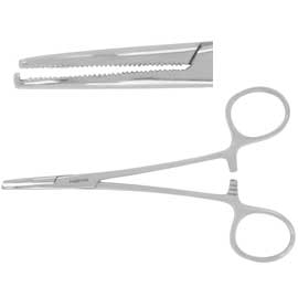 ProDent USA Elastic Placing Plier Mosquito Serrated Curved With Hook